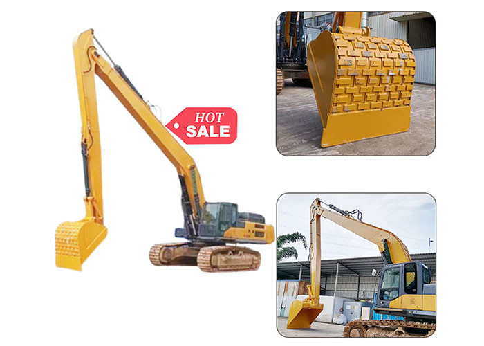 Q690D Long Reach Excavator Arm And Boom For Unload Sand enhance excavation