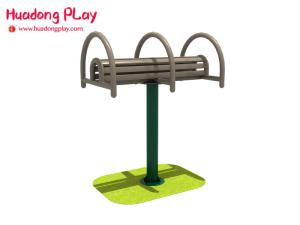 Quality Personal Building Green Gym Outdoor Fitness Equipment Waist Back Stretching wholesale