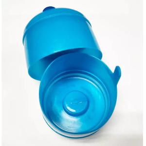 Quality Disposable PE Non Spill Water Jug Caps Blue Color Peel Off Type For 5 Gallon Water Bottle wholesale