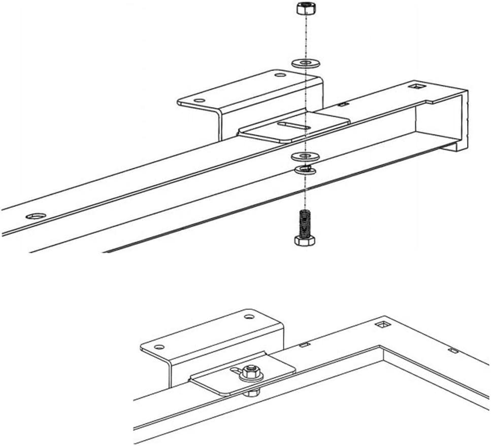Powder Coating Solar Panels Mounting Z Brackets Mounts Kit for RV Boat Off Grid Roof