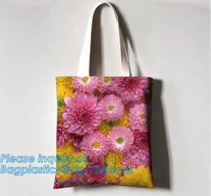 Quality 100% organic cotton handle shopping bag,06-12 OZ canvas fashion tote custom long handle print logo cotton bag bagease wholesale