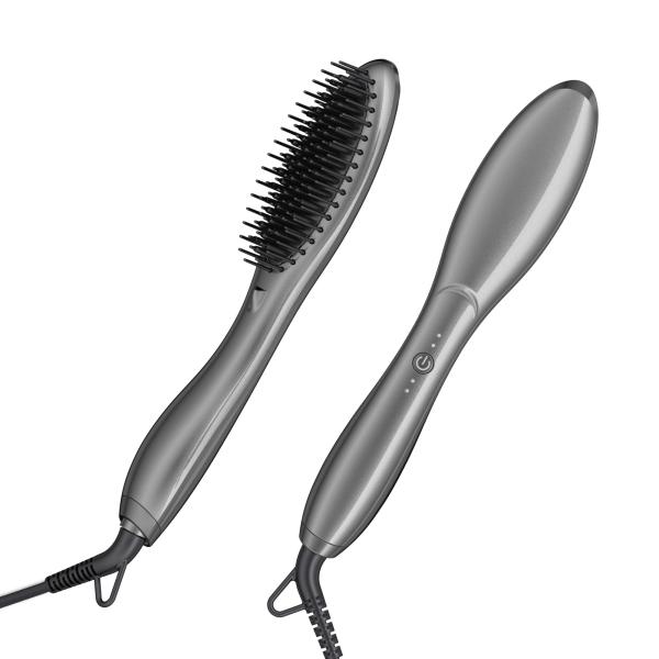 Multifunctional Ceramic Hot Combs Beard Straightener Hair Styler Electric Hot