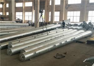Quality Powder Painting 69kv 45FT SS400 High Tension Electric Power Pole wholesale
