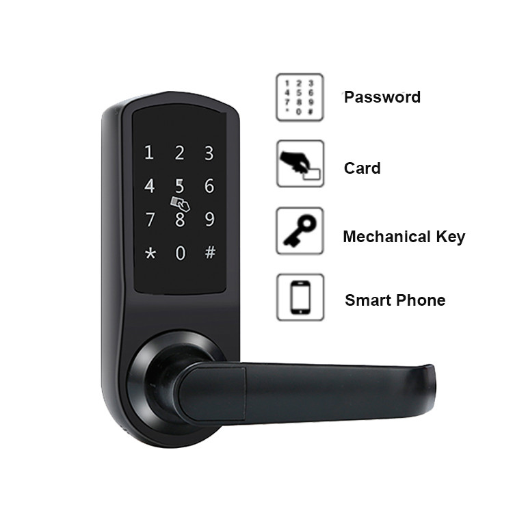 Electronic Keypad Deadbolt Door Lock 48mm Thickness 0.1S Keyless