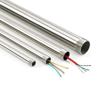 Quality SS316 Cable Protection Emt Electrical Pipe Metal Wire Conduit wholesale