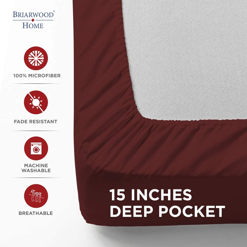 80gsm Microfiber Three Lines Embroidery Bed Sheet Set 4pcs for Bedroom