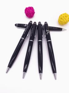 Quality engraved logo metal ball pen for hotel use wholesale