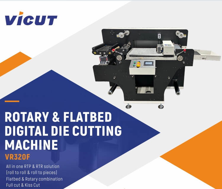Self-Adhesive Label Finisher Multifunctional Roll Digital Label Paper Cutting Machine