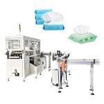 Fully automatic facial tissue baby wet tissue 3 bags packing machine