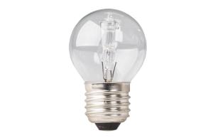 Quality G45 Standard shape halogen lamp, 18W / 28W, 2800K, E27, 2,000 hours life wholesale