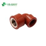 Wall Thickness Pn20 Pn25 High Pressure Brown Red Female 90 Degree Elbow