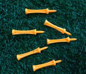 Quality yellow golf tee , golf tees , plastic golf tee wholesale