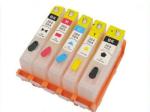 Black / Cyan HP 564 Compatible Printer Ink For Deskjet 3070A 3520 Recycling