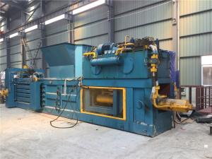 Quality 45 Kw Low Noise Hydraulic Scrap Baling Press / Paper Baling Press Machine Rated Speed 980 Rpm wholesale