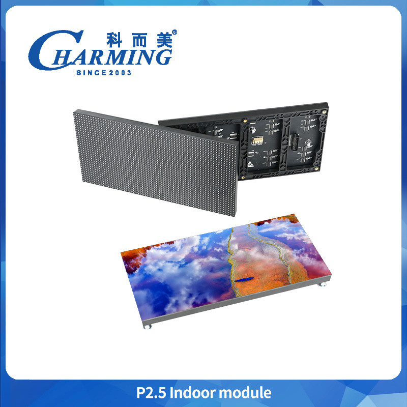 Charming Video Indoor Full Color Led Display P2.5 Module Panel 3d Led Screen