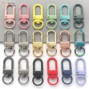 Quality Bag Parts Swivel Snap Hook Zinc Alloy Buckles For Key Rings DIy Jewelry Making wholesale