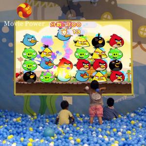 Quality Kids Indoor Playground Park 3D Interactive Ball Game Big Floor Wall Projection Games wholesale