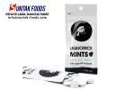 18.2g Liquorice Flavor Sugar Free Mint Candy With Natural Color For Kids
