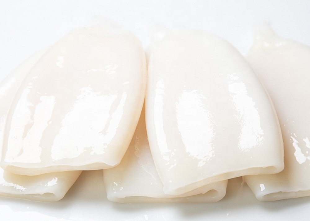 16cm - 22cm Cooking Squid Tubes Block Shape Gmp Certification
