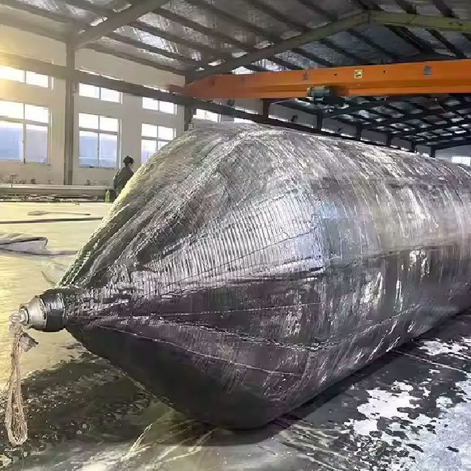 Durable Inflatable Ship Launching Marine Airbags Rubber