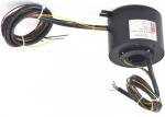 Through Bore Series Electrical Slip Rings Industrial Strong Insulation