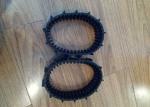 Small Machinery Robot Rubber Tracks 39 Links 12.7mm Pitch