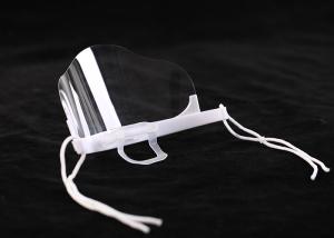 Quality Transparent Catering Plastic Chin Face Shield Masks wholesale