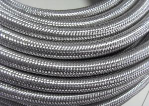 Quality Outer Stainless Steel Braided Compressed Air Hose Pure Rubber Tube Inside wholesale