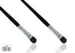 Black Professional Synthetic Hair Makeup Brushes / Flat Top Concealer Brush