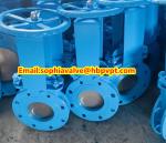 JIS 10K cast steel knife gate valve factory from Xingtai