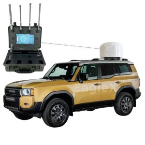 Quality Police SUV Drone Jammer Military 8000M Vehicle Mounted Jammer For Border Patrol wholesale