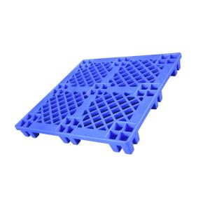 Quality PE 2000Kg Nine Legs Euro Pallet Plastic 1100x1100 Single Face Pallet wholesale
