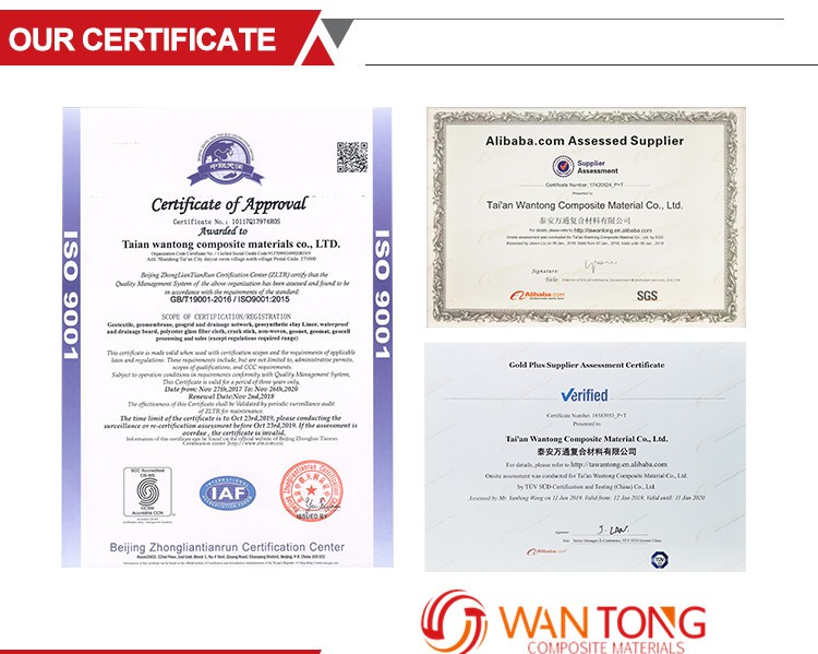 Contemporary Design Black Polyester Staple Fiber Needle Punched Nonwoven Geotextile 400gsm