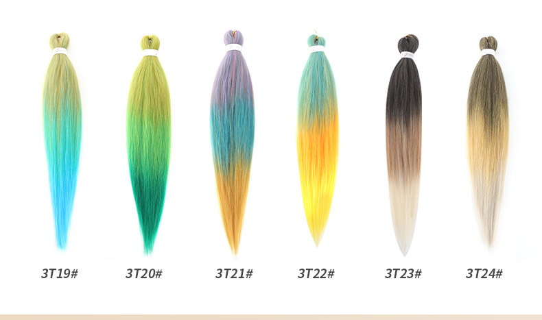 Synthetic Tinsel Glowing Jumbo Braiding Hair Vendors For OEM ODM In Over c