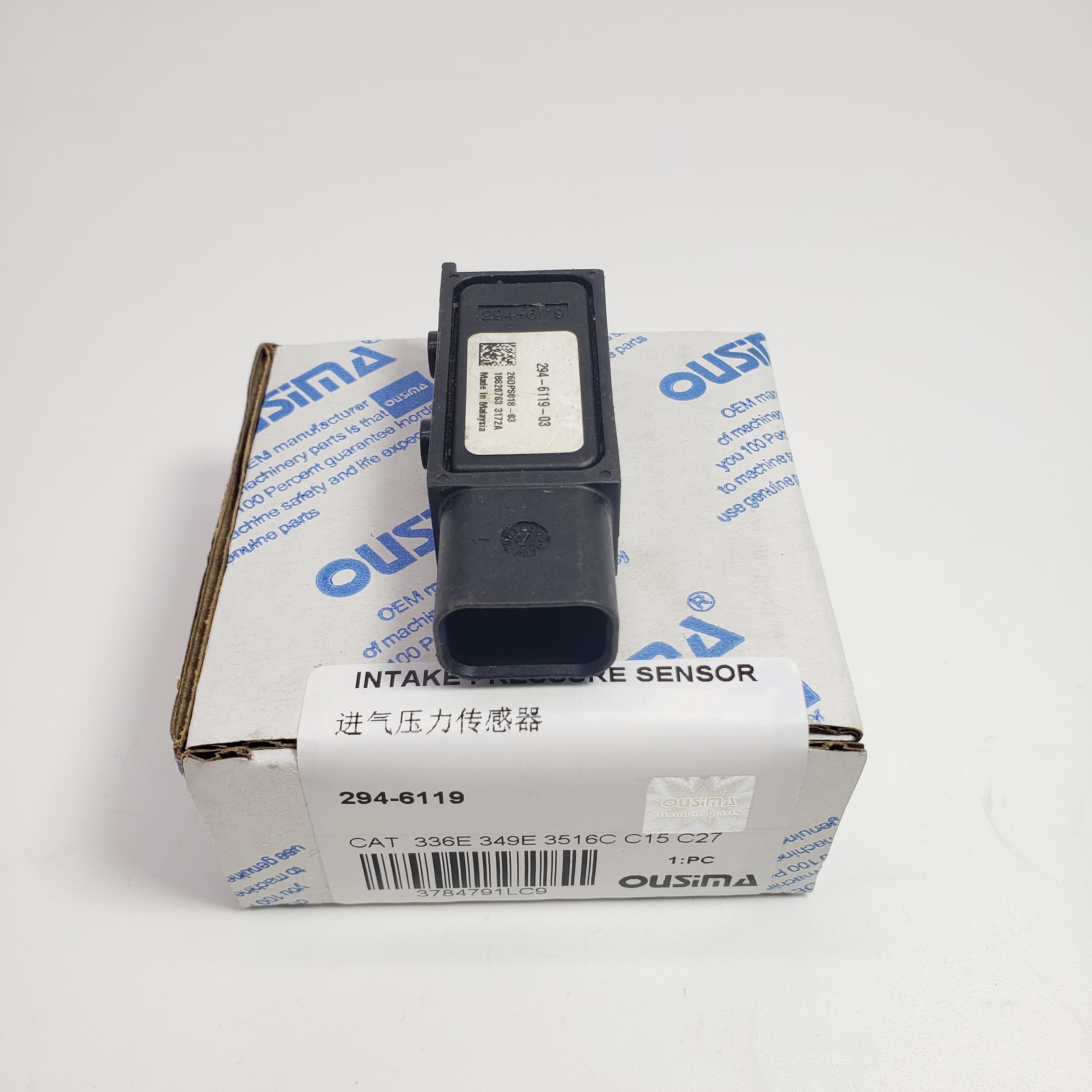Intake Air Pressure Sensor 294-6119 294-6119-03 For CAT 336E 349E 3408 966K C15 C27