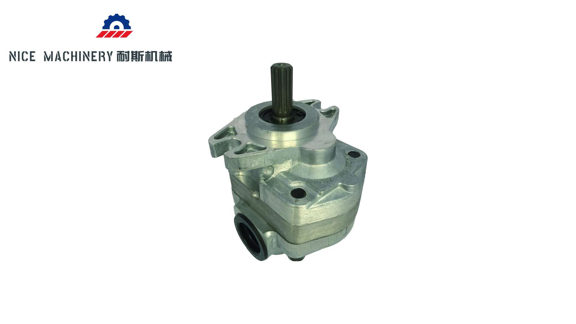 Steel 51 Mm Hydro Hydraulic Gear Pump 12 Tooth For SK200 SH120 Excavator