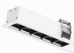 Quality No Glare Recessed Linear LED Lighting Residential Kitchen IP 20 Indoor wholesale