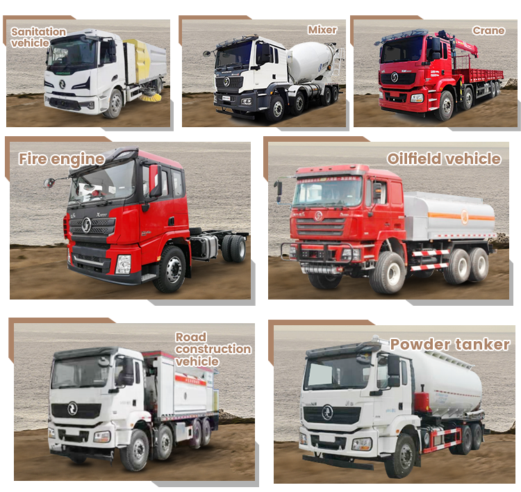 Shacman H3000 336Hp 6X4 4X2 Cargo Trucks Performance for Express Transportation Market