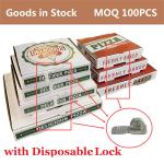 Goods in Stock Wholeasale Corrugated Kraft 8-12 Inch Pizza Box Food Packaging