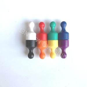 Quality Sintered NdFeB Hook Magnet, N35, Permenent Office Magnets in White Color wholesale