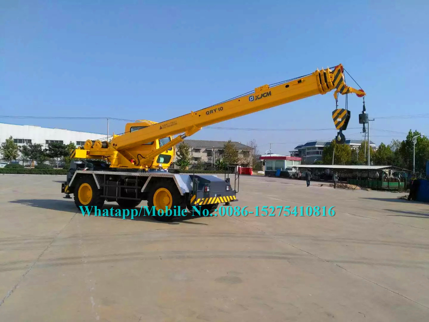 All Wheel Drive 4x4 XCMG Sany 10 Ton RT10 Mobile rough terrain crane telescopic Boom High Cost Effective