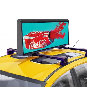 Quality OEM ODM SMD Taxi Roof LED Display P2.5 Advertising Sign Board wholesale