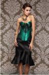 Jacquard Underbust corset