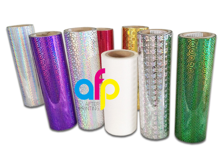 Custom Holographic Pet Film , Excellent Laser Designs Plastic Packaging Film