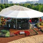 Large White Wedding Tent Aluminum Clear Roof 500 Seater Capacity