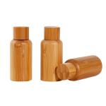 Eco Friendly Custom Bamboo Wooden Cream Jar For Cosmetic Packaging