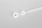DEMOELE 200mm black self locking multi colored mountable head nylon cable ties