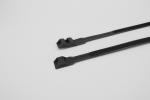 DM-9*260mm hot sale black 94v-2 double locking cable ties