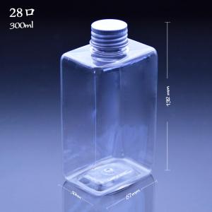 Quality 42mm PET Freshly Squeezed 300ml Disposable Juice Bottles Packaging wholesale