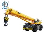 CVRT50 Jib Stowed Under 55m Truck Mounted Lattice Boom Crane